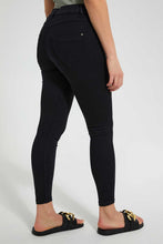 Load image into Gallery viewer, Redtag-Black-Skinny-Jegging-Jeggings-Women's-