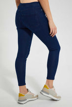 تنزيل الصورة على معرض الصور، Redtag-Navy-Super-Skinny-Fit-Jegging-Jeggings-Women's-