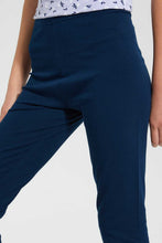 Load image into Gallery viewer, Navy Plain Legging