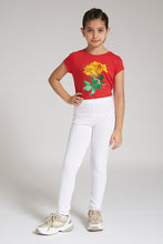 Load image into Gallery viewer, White Plain Legging - REDTAG