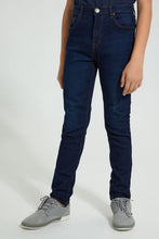 Load image into Gallery viewer, Navy Slim Fit Jean
