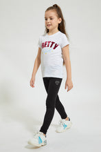 Load image into Gallery viewer, Black Diamond Embellished Legging