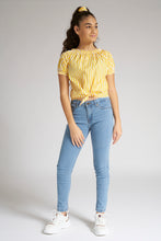 Load image into Gallery viewer, Blue Basic Skinny Jean - REDTAG