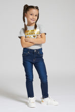 تنزيل الصورة على معرض الصور، Navy 5 Pockets Jeans - REDTAG