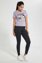 تنزيل الصورة على معرض الصور، Redtag-Grey-Mélange-Leggings-(Pack-Of-2)-Leggings-Women's-