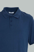Load image into Gallery viewer, Indigo Polo Shirt
