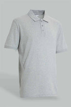 Load image into Gallery viewer, Grey Polo Shirt