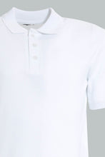 Load image into Gallery viewer, White Polo Shirt