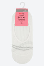تنزيل الصورة على معرض الصور، White Jacquard Invisible Socks - REDTAG