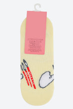 تنزيل الصورة على معرض الصور، Yellow Jacquard Invisible Socks - REDTAG