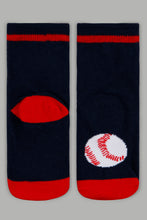 Load image into Gallery viewer, Assorted Sports Print Socks (4 Pack) - REDTAG