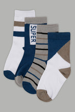 Load image into Gallery viewer, Assorted Full Length Socks (4-Pack) - REDTAG