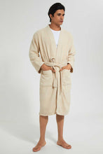 Load image into Gallery viewer, Beige Kimono Bathrobe