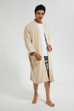 Load image into Gallery viewer, Beige Kimono Bathrobe