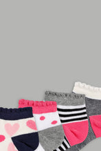 Load image into Gallery viewer, Assorted Printed Ankle Length Socks (4-Pack) - REDTAG
