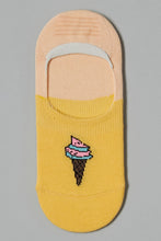 Load image into Gallery viewer, Yellow Invisible Sock - REDTAG