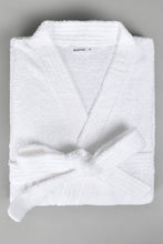 Load image into Gallery viewer, White Kimono Bathrobe