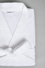 Load image into Gallery viewer, White Kimono Bathrobe
