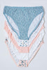 Assorted Printed High-Leg Briefs (Pack Of 5)