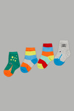 Load image into Gallery viewer, Assorted Ankle Length Socks (4-Pack) - REDTAG