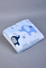 Load image into Gallery viewer, Blue Little Dreamer Baby Comforter Set (Pack of 2)