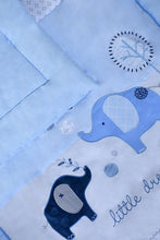 Load image into Gallery viewer, Blue Little Dreamer Baby Comforter Set (Pack of 2)