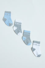 Load image into Gallery viewer, Assorted Ankle-Length Socks (Pack of 4)