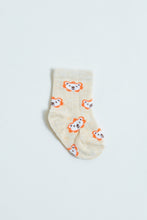 Load image into Gallery viewer, Animal Print Ankle-Length Sock (4-Pack)