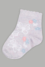 Load image into Gallery viewer, Assorted Design Print Socks (4-Pack) - REDTAG