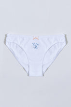 Load image into Gallery viewer, Blue/White Printed Bikini Briefs (Pack Of 5)
