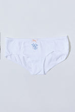 Load image into Gallery viewer, Blue/White Printed Boyleg Brief (Pack Of 5)