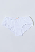 Load image into Gallery viewer, Blue/White Printed Boyleg Brief (Pack Of 5)