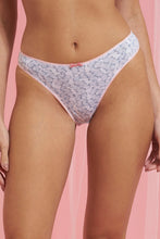 Load image into Gallery viewer, Pink/Grey Printed Brazilian Briefs (Pack Of 5)