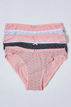 Load image into Gallery viewer, Assorted Printed Bikini Briefs (Pack Of 5)