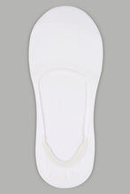 Load image into Gallery viewer, Black/White Invisible Socks (Pack Of 3) - REDTAG