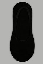 Load image into Gallery viewer, Black/White Invisible Socks (Pack Of 3) - REDTAG