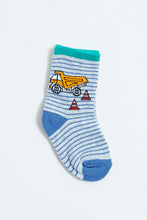 Load image into Gallery viewer, Assorted Ankle-Length Printed Sock (Pack of 4)