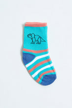 Load image into Gallery viewer, Multicolour Ankle-Length Sock (Pack of 4)