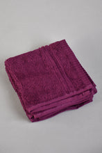 Load image into Gallery viewer, Purple Face Towel Set (4 Piece)