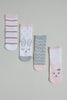Assorted Bunny Print Socks (Pack of 4)