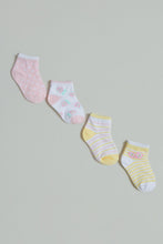 Load image into Gallery viewer, Assorted Ankle Length Socks (4 Piece)