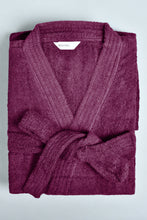 Load image into Gallery viewer, Purple Kimono Bathrobe
