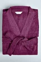 Load image into Gallery viewer, Purple Kimono Bathrobe