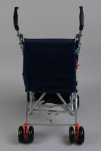 Load image into Gallery viewer, Blue and Green Dinosaur Baby Buggy with Safety Belts