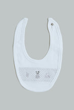 Load image into Gallery viewer, White/Grey Printed Embroidered Hanging Gift Set (Pack of 6)