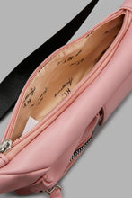 Load image into Gallery viewer, Redtag-Pink--With-Multi-Pocket-Bumbag-Colour:Pale-Pink,-Filter:Women's-Accessories,-New-In,-New-In-Women-ACC,-Non-Sale,-W21B,-Women-Handbags-Women-