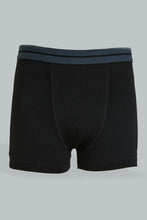 Load image into Gallery viewer, Redtag-Bsr-3-Pc-Pack-Boxer-Short-
(Black/Grey-Mel/White)-365,-BSR-Boxers,-Colour:Assorted,-ESS,-Filter:Senior-Boys-(9-to-14-Yrs),-New-In,-New-In-BSR,-Non-Sale,-Section:Kidswear-Senior-Boys-9 to 14 Years