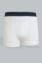 Load image into Gallery viewer, Redtag-Bsr-3-Pc-Pack-Boxer-Short-
(Black/Grey-Mel/White)-365,-BSR-Boxers,-Colour:Assorted,-ESS,-Filter:Senior-Boys-(9-to-14-Yrs),-New-In,-New-In-BSR,-Non-Sale,-Section:Kidswear-Senior-Boys-9 to 14 Years