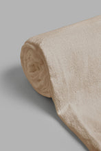 Load image into Gallery viewer, Redtag-Beige-Chenille-Throw-With-Beaded-Fringe-BED-HOME-SPUN-3,-Colour:Beige,-Filter:Home-Bedroom,-HMW-BED-Throws,-New-In,-New-In-HMW-BED,-Non-Sale,-Section:Homewares,-W21B-Home-Bedroom-