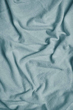 Load image into Gallery viewer, Redtag-Teal-Chenille-Throw-With-Beaded-Fringe-BED-HOME-SPUN-3,-Colour:Teal,-Filter:Home-Bedroom,-HMW-BED-Throws,-New-In,-New-In-HMW-BED,-Non-Sale,-Section:Homewares,-W21B-Home-Bedroom-